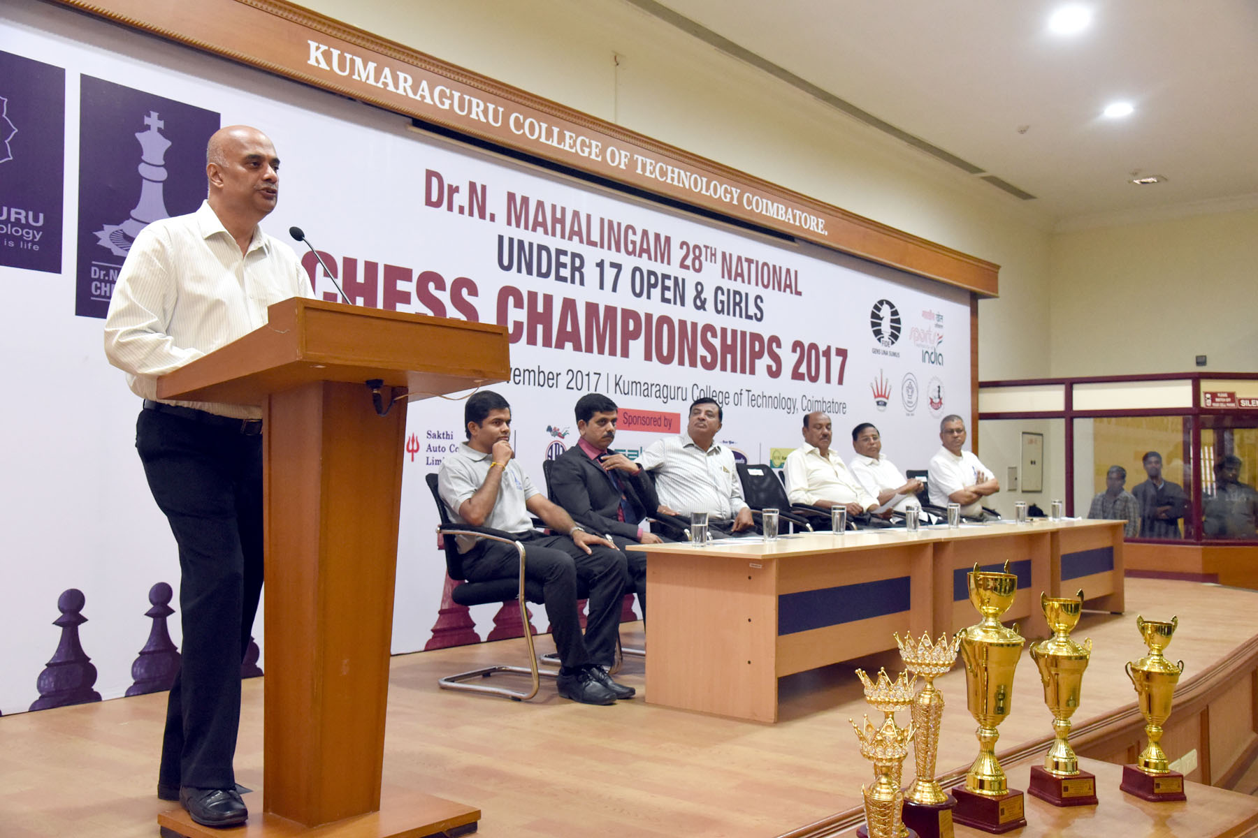 Dr.N.Mahalingam Chess Academy – Dr.N.Mahalingam Chess academy is instituted  in KCT to honour the Arutchelvar Dr.N.Mahalingam